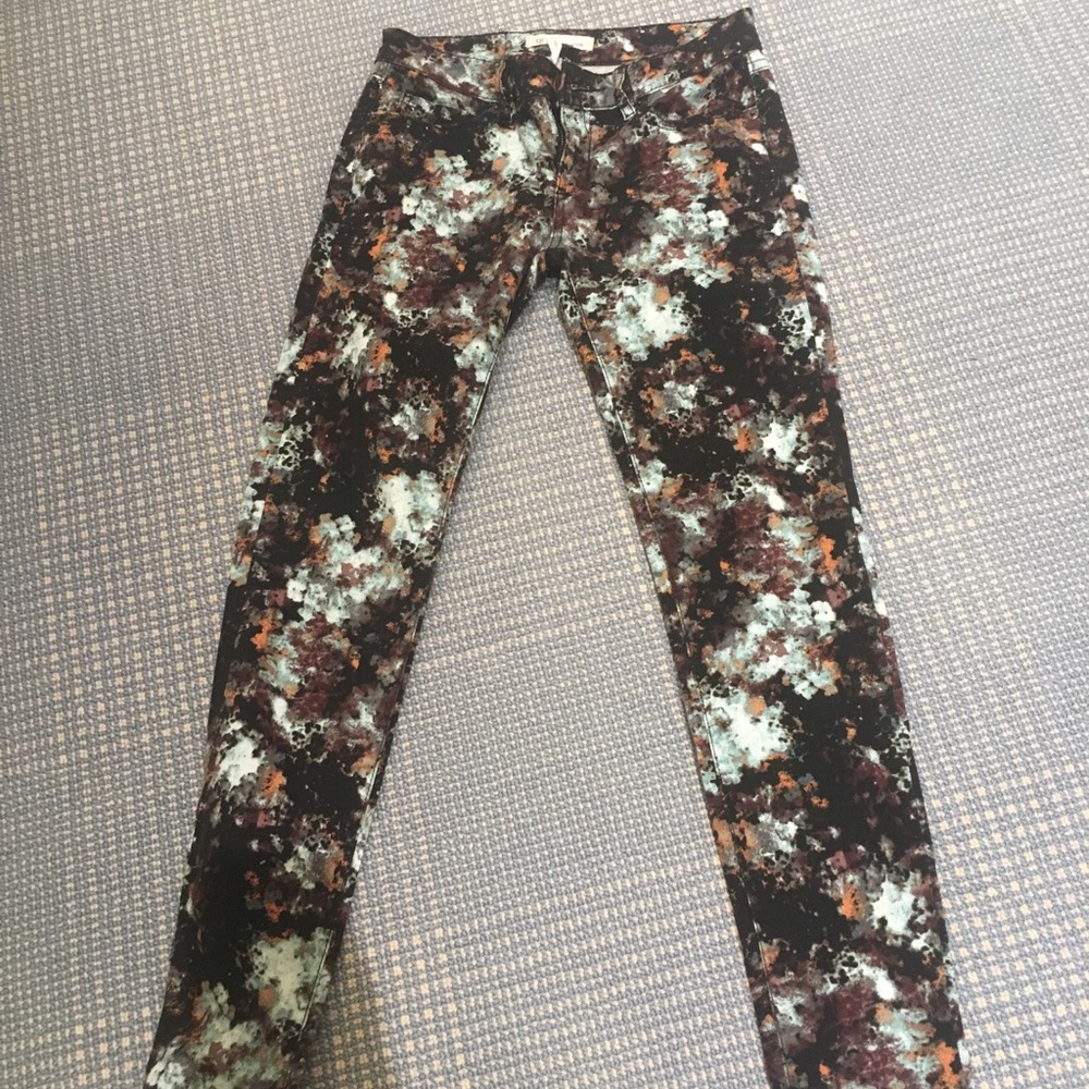 BCBGeneration colorful splatter jeans